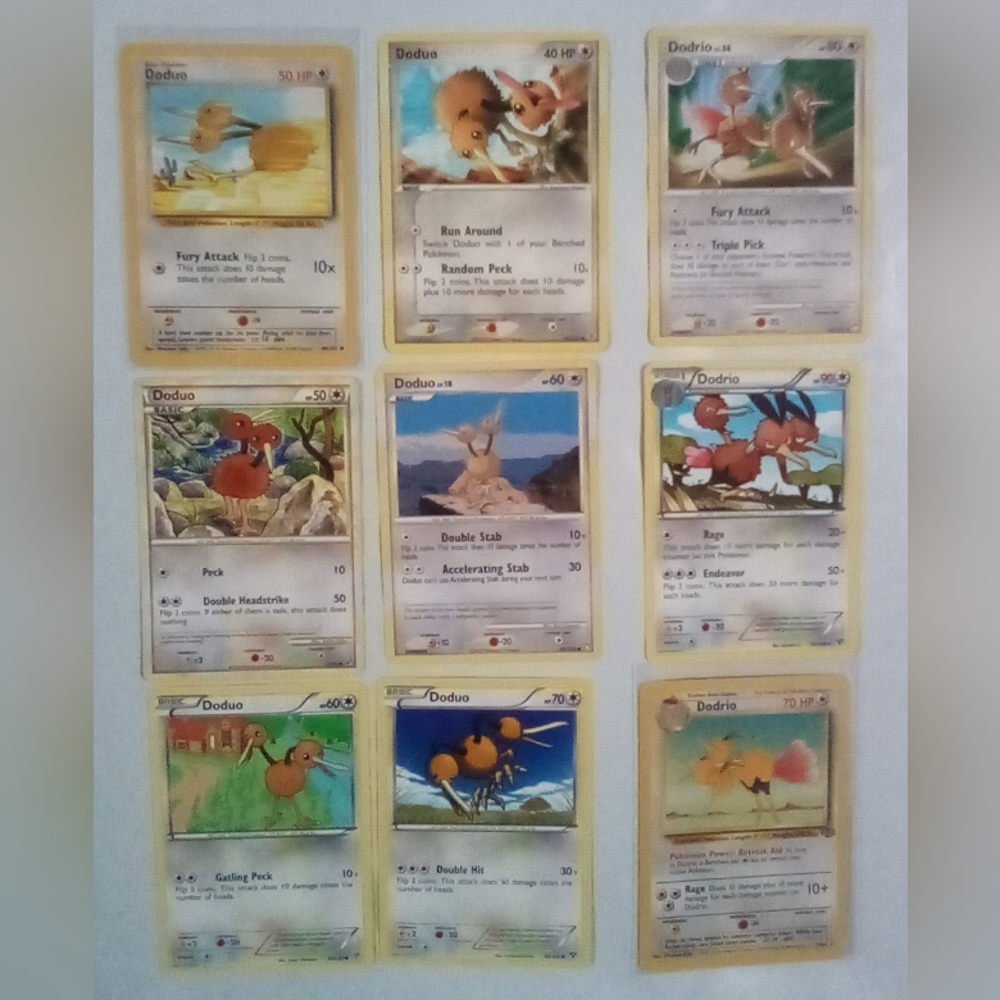 ✨Doduo Evolution Pokemon Card Bundle✨